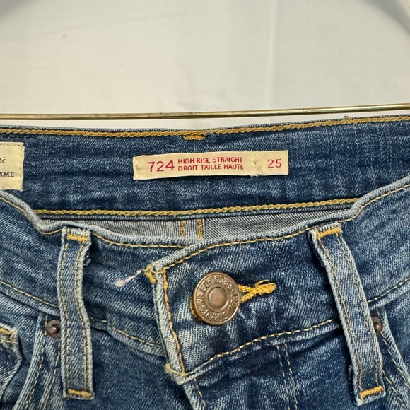 Levi’s 724 High Rise Straight Jeans - Picture 3 of 3